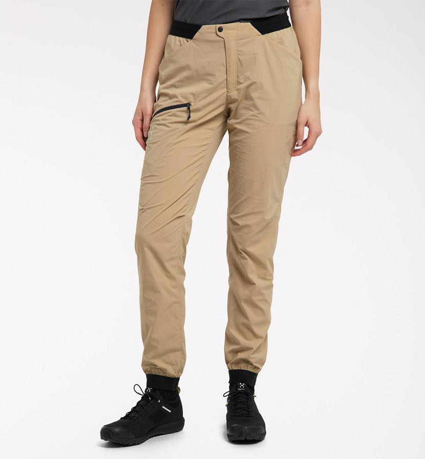 Haglöfs L.I.M Fuse Hiking Pants Khaki For Womens DFTZA7402 Australia